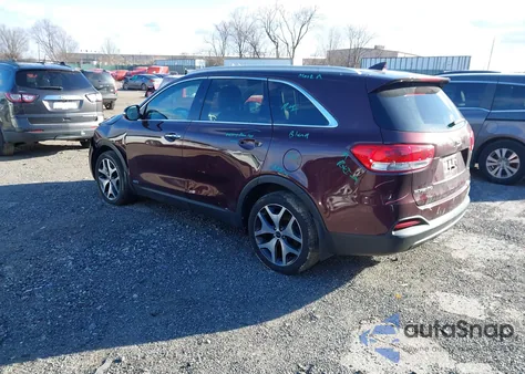2017 Kia Sorento 2.4L Lx from USA, damaged, VIN 5XYPGDA31HG282956
